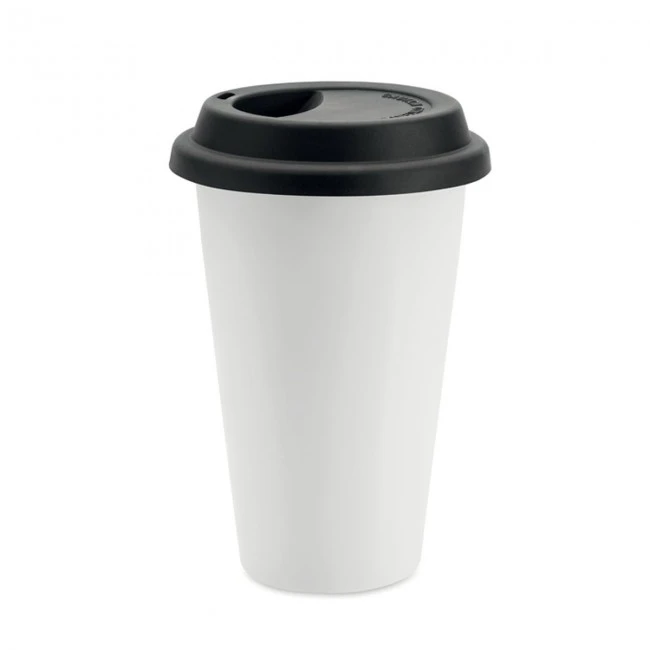 Double wall travel cup