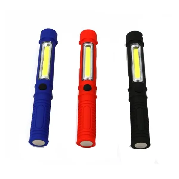 Bottom magnet PVC LED flashlight