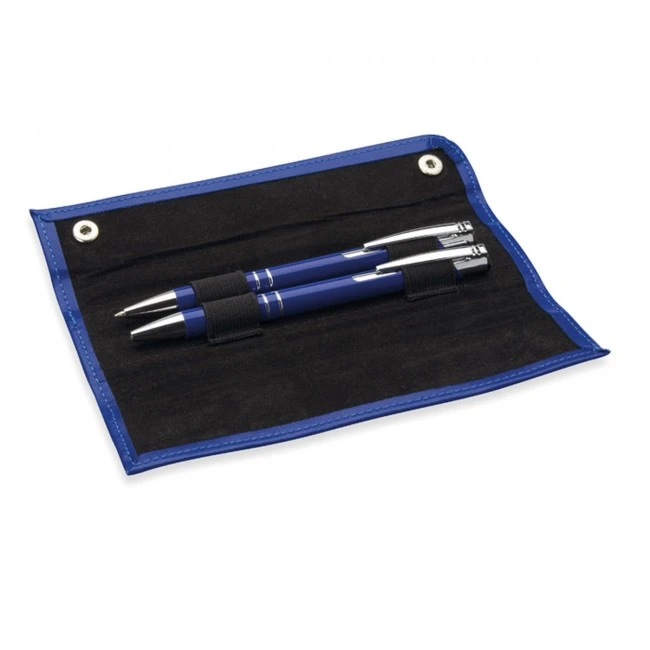 Pen and pencil set in PU pouch