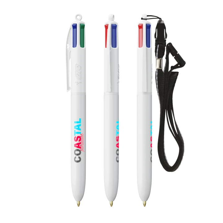 BIC 4 Colours Eco + Lanyard