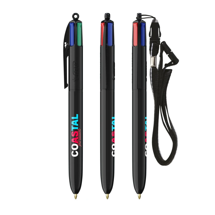 BIC 4 Colours Eco + Lanyard