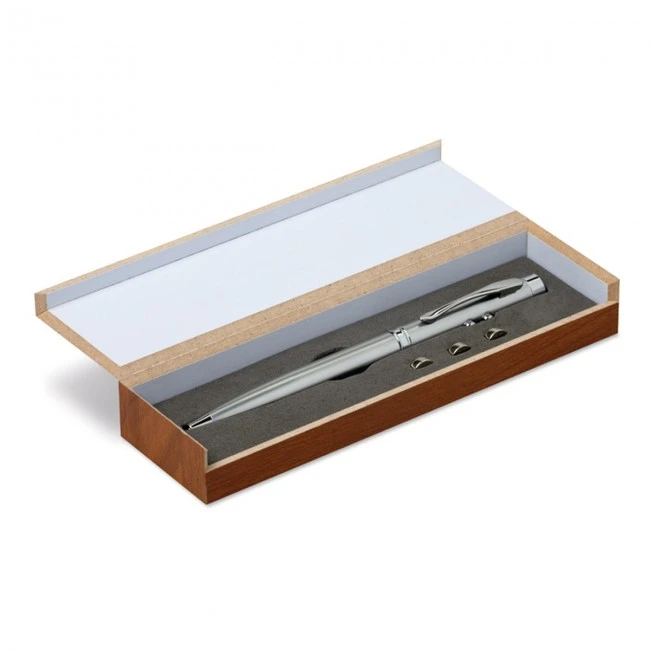 Custom Printed Laser Pointer In Wooden Box