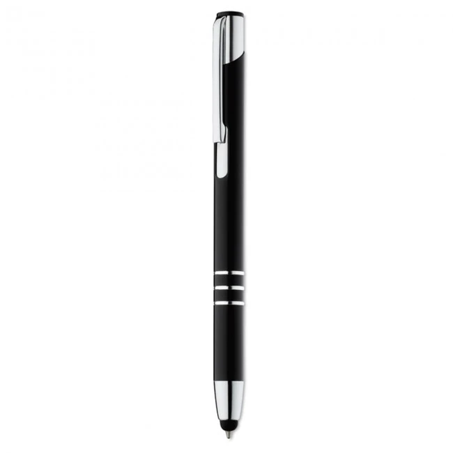 Push type touch ball pen