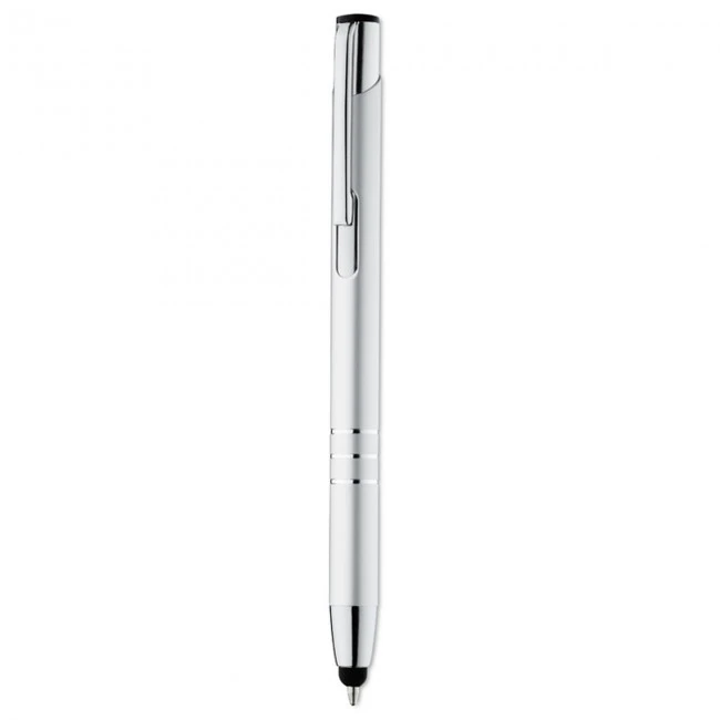 Push type touch ball pen