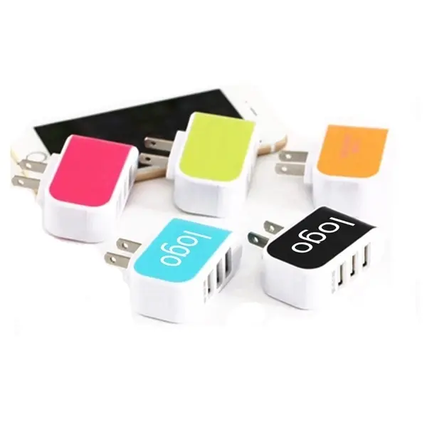3 Port USB AC Charger Adapters