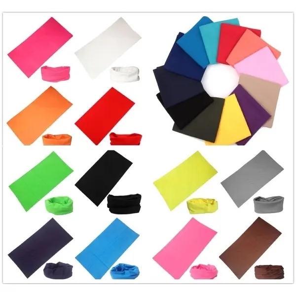 Multi-functional Tubular Magic Mask Bandannas