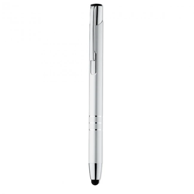 Push type touch ball pen