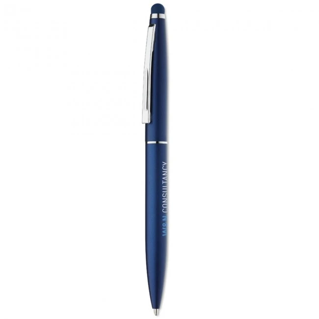 Twist Type Pen With Stylus Top