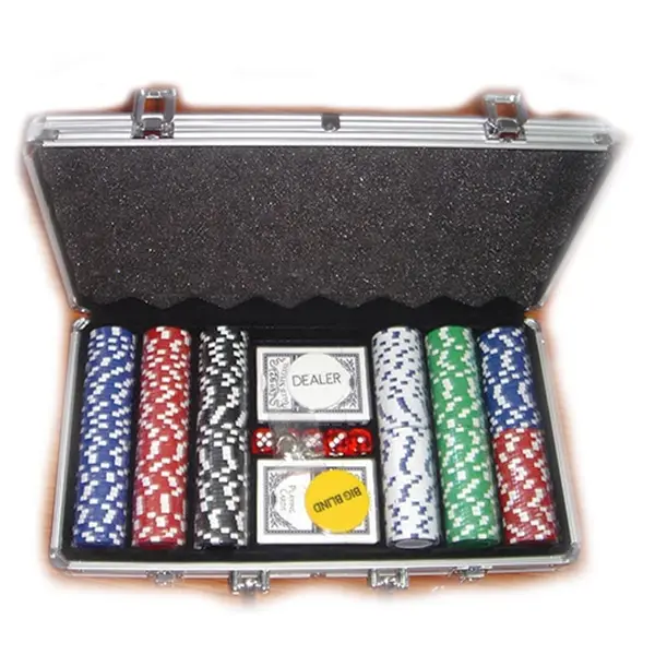 300 Piece Poker Set with Aluminum Carrying Case