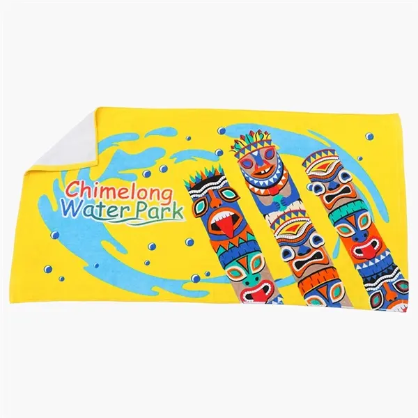 Custom Fiber Reactive Beach Towel 30" W x 60" L
