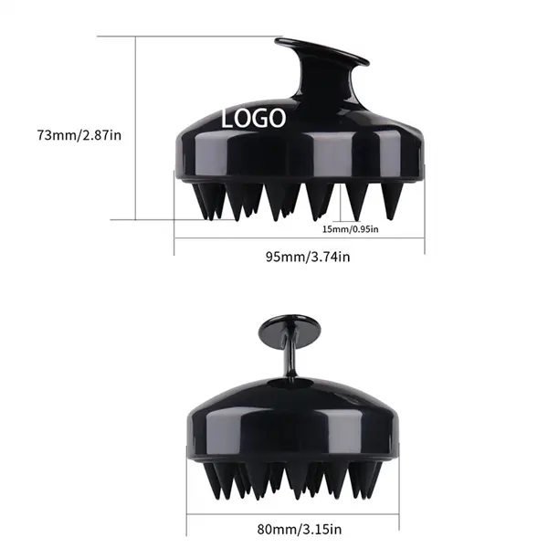 Silicone Shampoo Scalp Massage Brush
