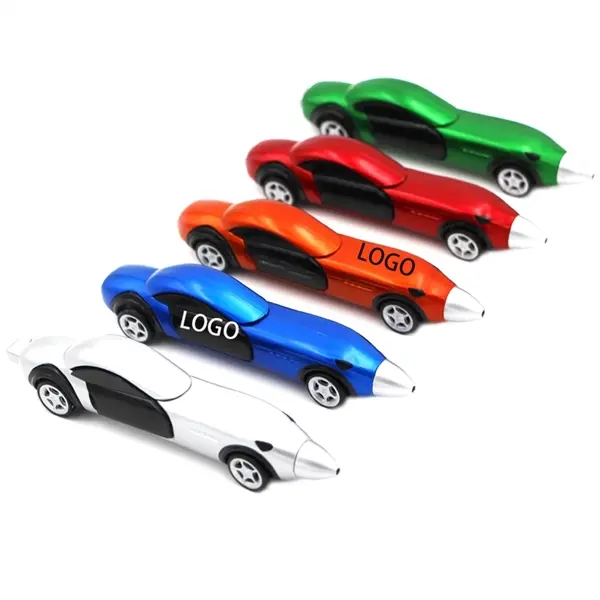Plastic Race Car Pen
