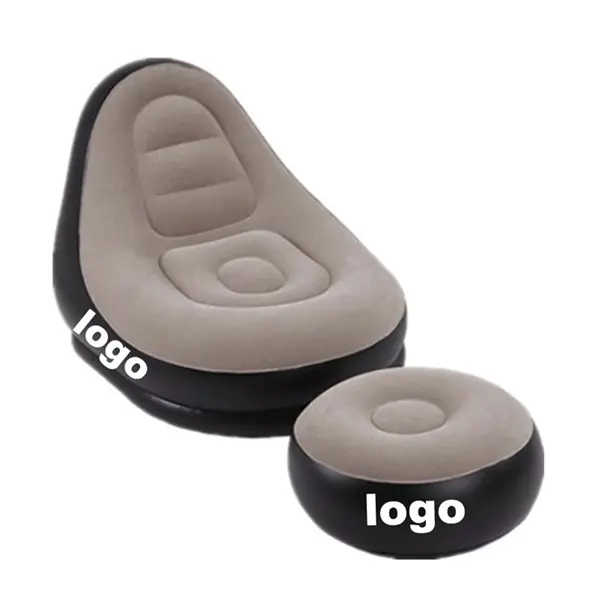 Flocking Inflatable Single Sofa