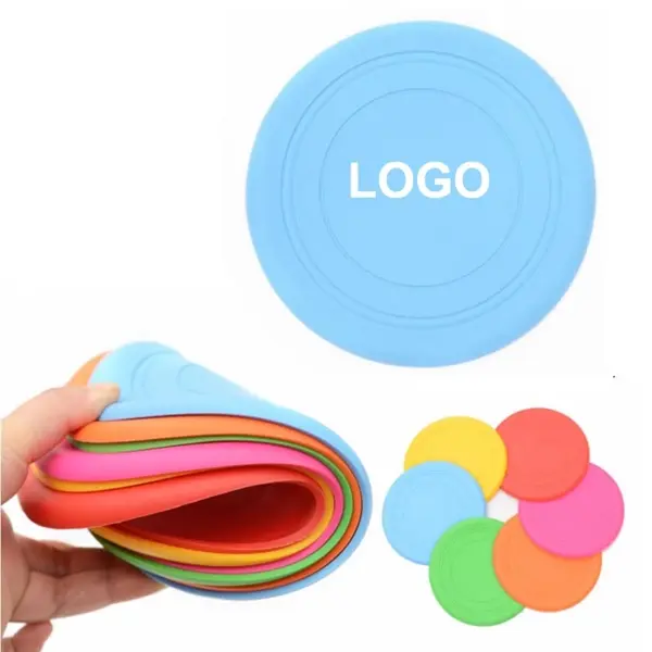 7" Rubber Pet Soft Flyer / Flying Disc