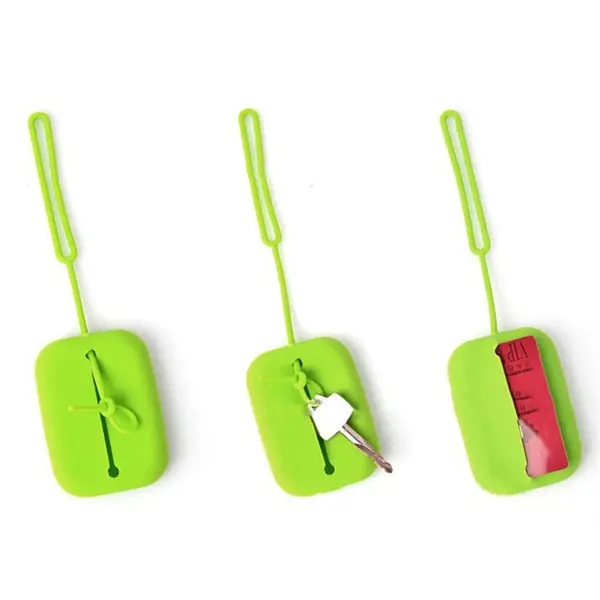 Silicone key card package