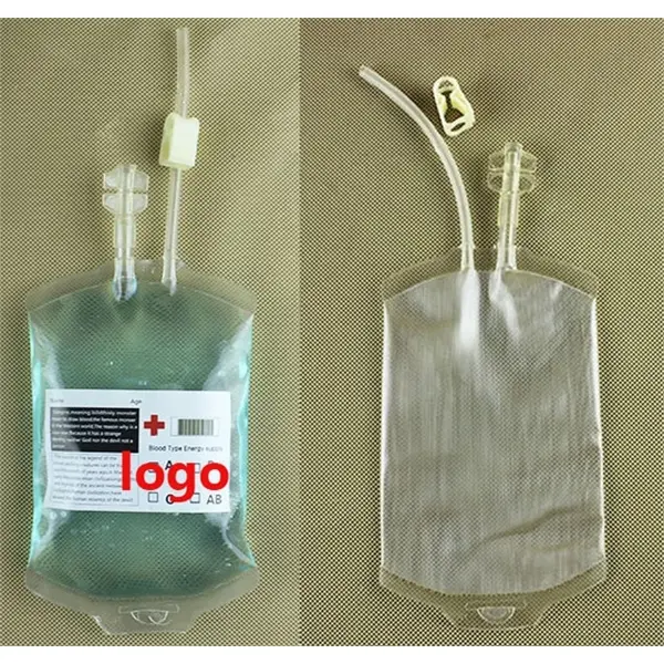 Halloween Party Props Food Grade PVC Reusable Beverage Bag