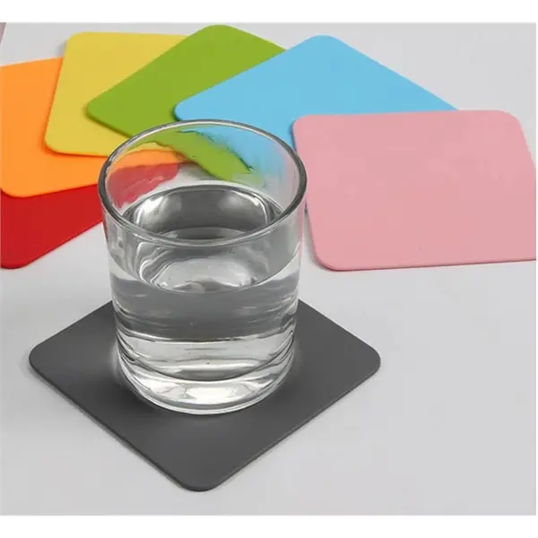 High-grade Square Silicone Coaster