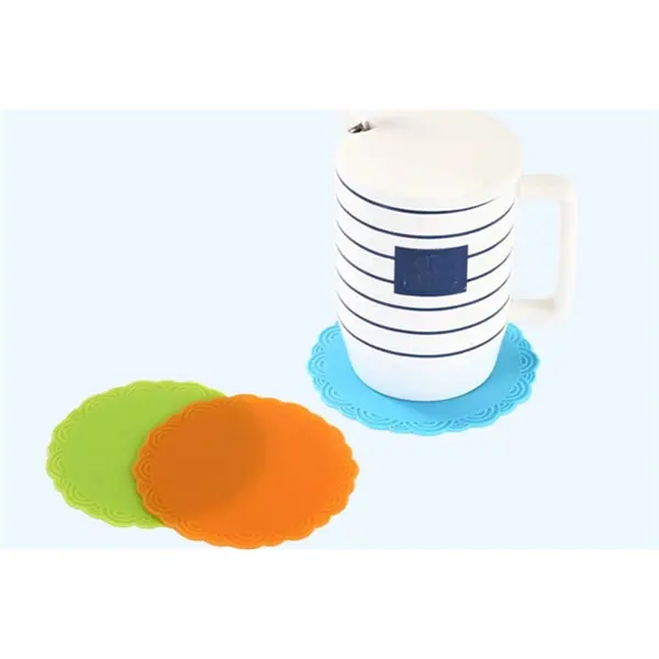 Round Heat Insulation Resistant Silicon Cup Mat