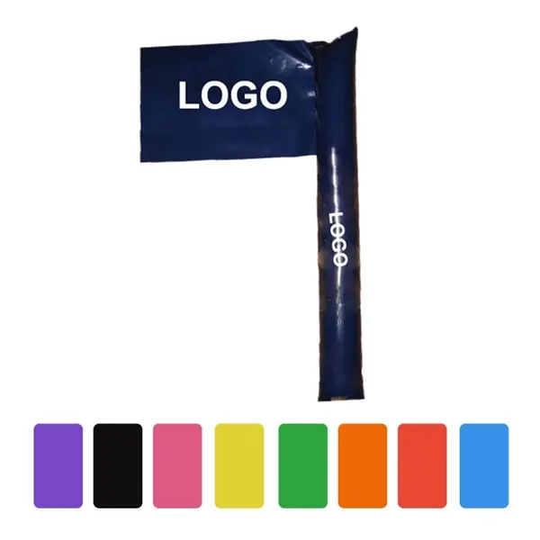 Flagged Inflatable Thunder Sticks Cheering Sticks