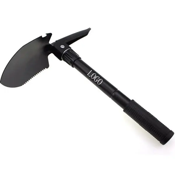Multipurpose folding shovel