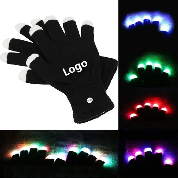 Custom Fingertip Glowing Gloves