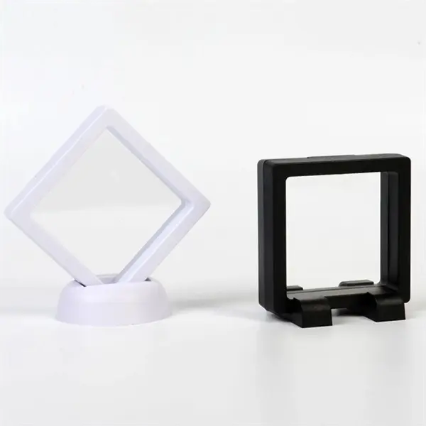 Square 3D Ring Jewelry Holder Display Rack Show