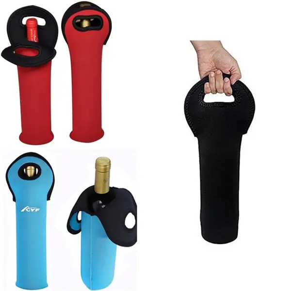 Neoprene Single Wine Bottle Cooler