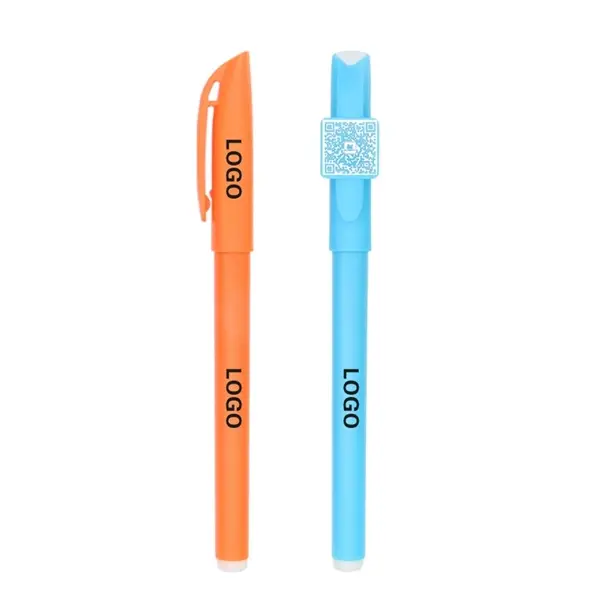 QR Code ABS Colorful Gel Pen