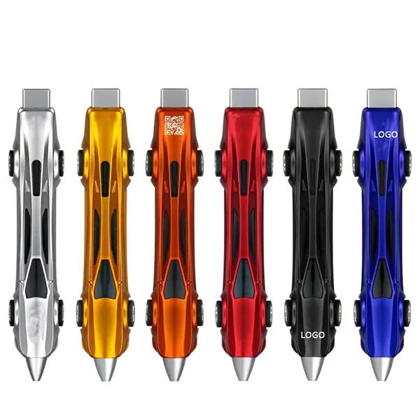 Colorful Race Car Shaped Ballpoint Pen