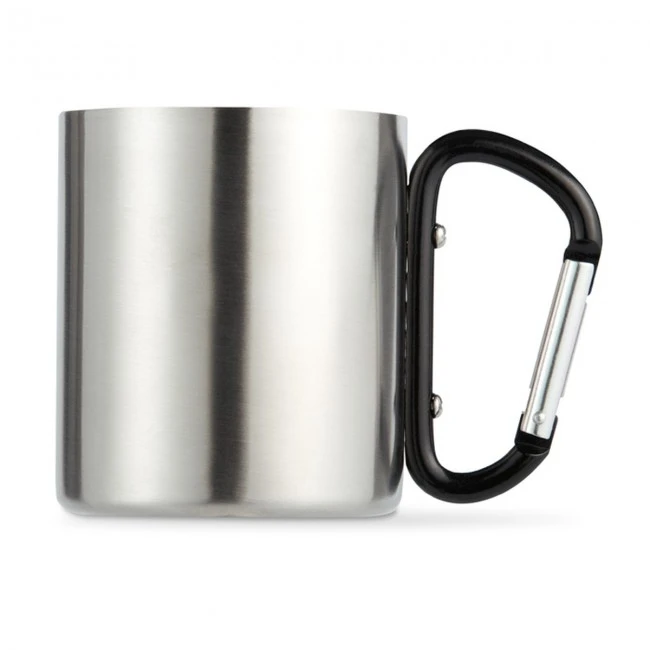 Metal Mug & Carabiner Handle