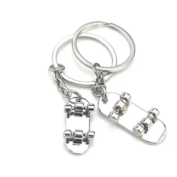 Stainless Steel Skateboard Key Chain Ring Drink Opener