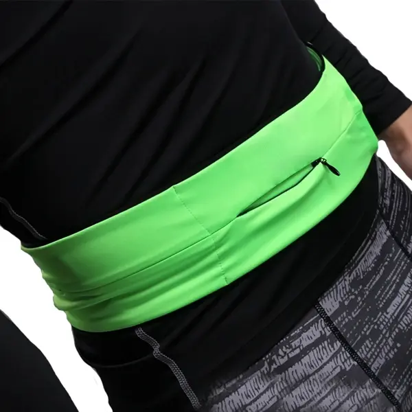 Elastic waist pack bag