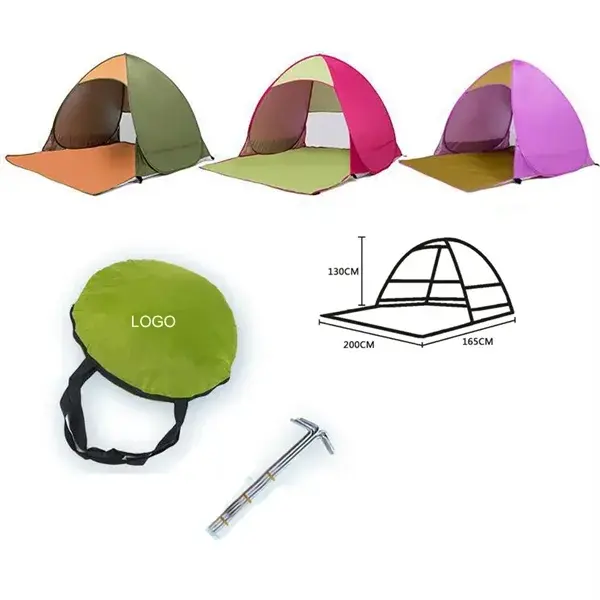Automatic Pop Up Outdoors Beach Tent Sun Shelter