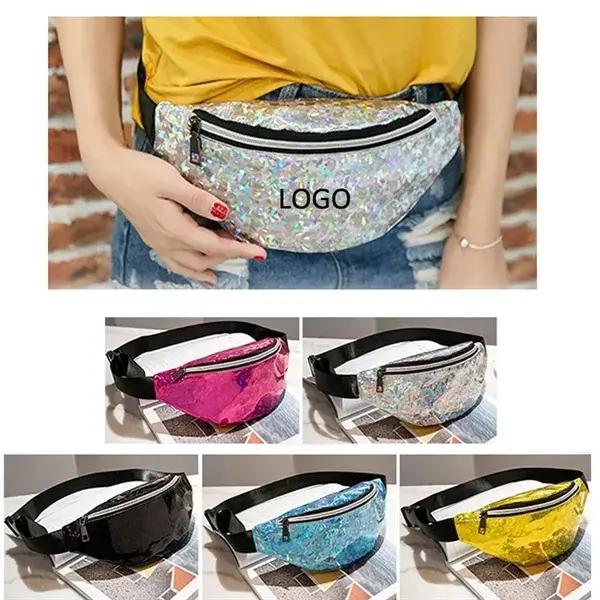 Laser Hologram Waist Bag & Fanny Pack
