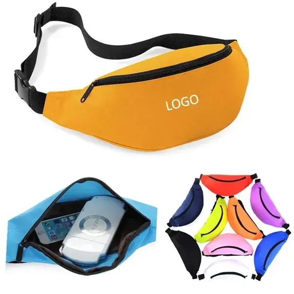 Polyester Sports Waist Bags Phone Bags