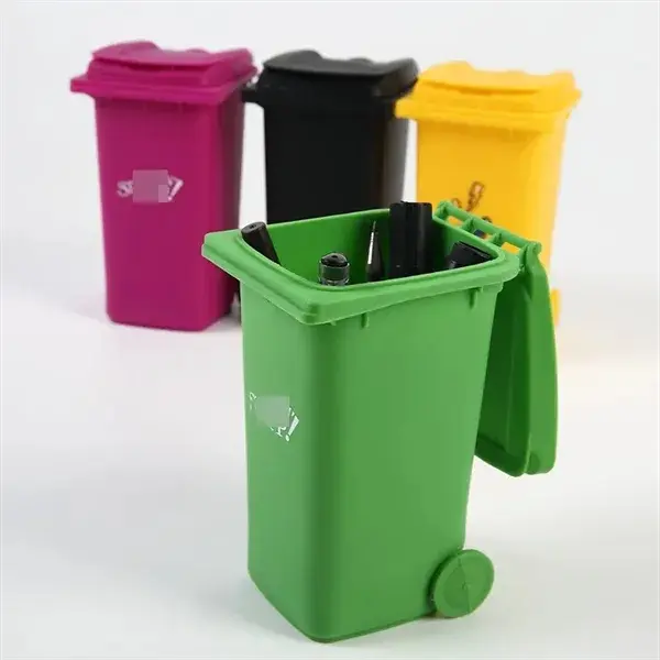 Trash Can Shaped Pen Holder/Brush Pot