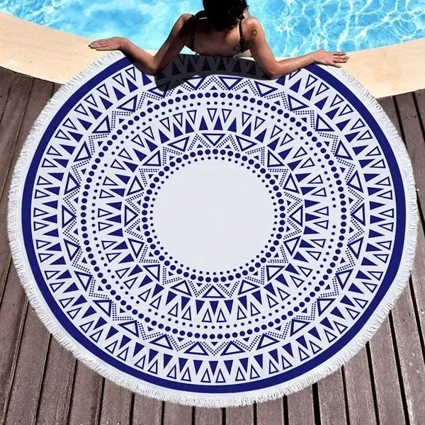 60" Round Beach Towel