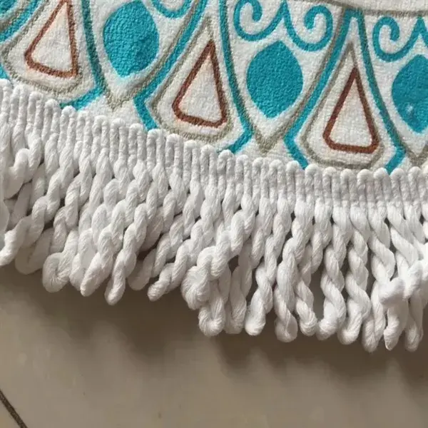 60" Round Beach Towel