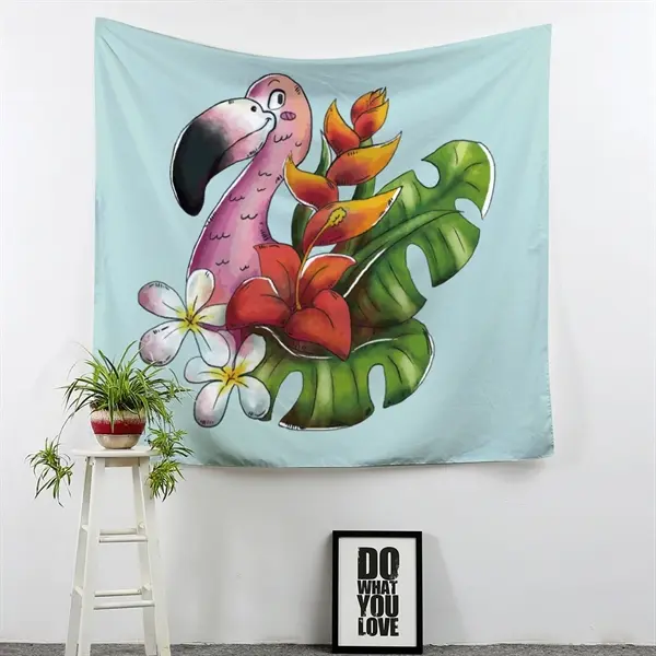 Flamingo Wall Tapestry