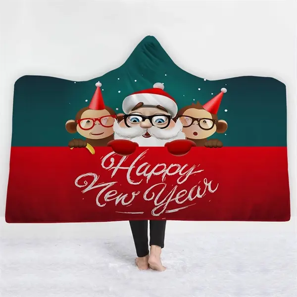 Hooded Blanket Cloak