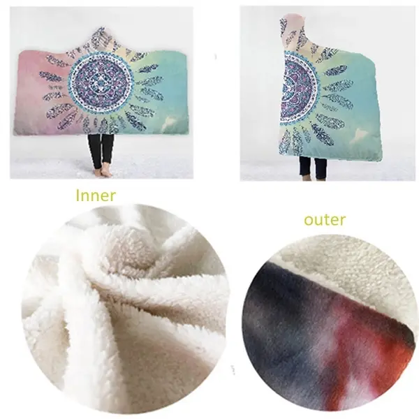 Hooded Blanket Cloak