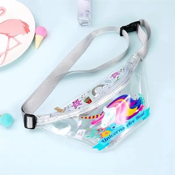 Flamingo Design Cotton Zipped Beach Tote Bag