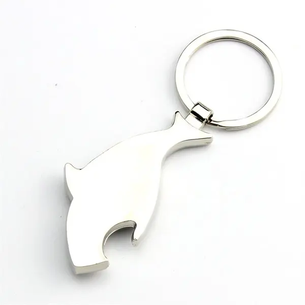 3 in 1 Portable Shark Compass Keychain Bottle Opener