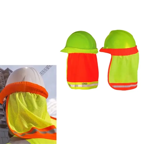 Site Hard Hat Sun ShadeWith Reflective Sunshade