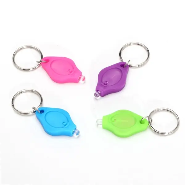 Custom UV Mini LED Flashlight Keychain
