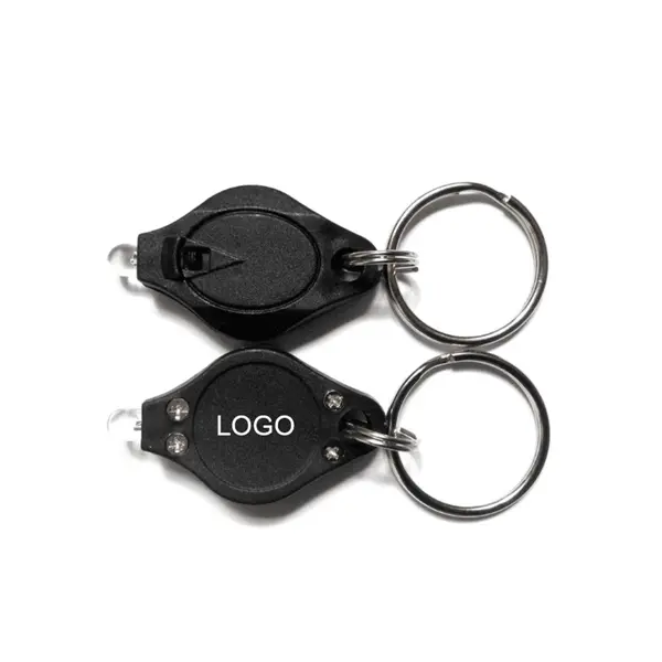 Custom UV Mini LED Flashlight Keychain