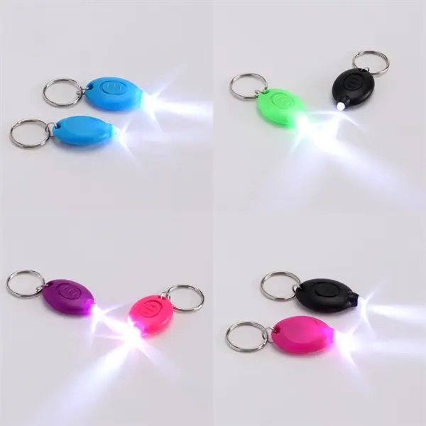 UV Mini LED Flashlight Keychains