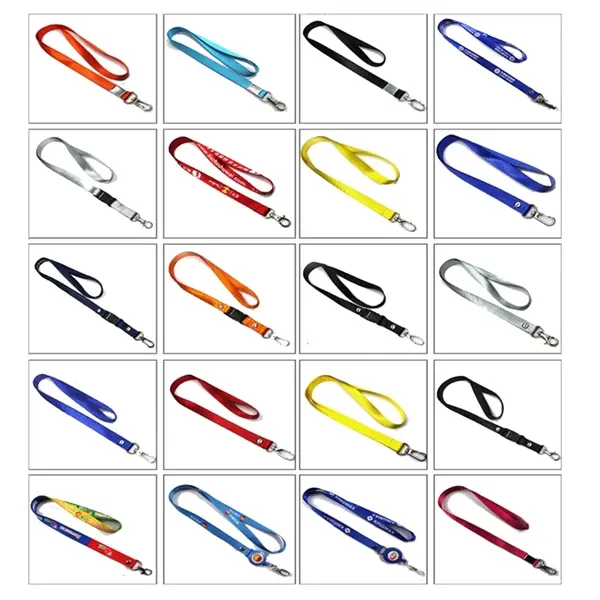 Polyester Lanyard with Breakaway Release