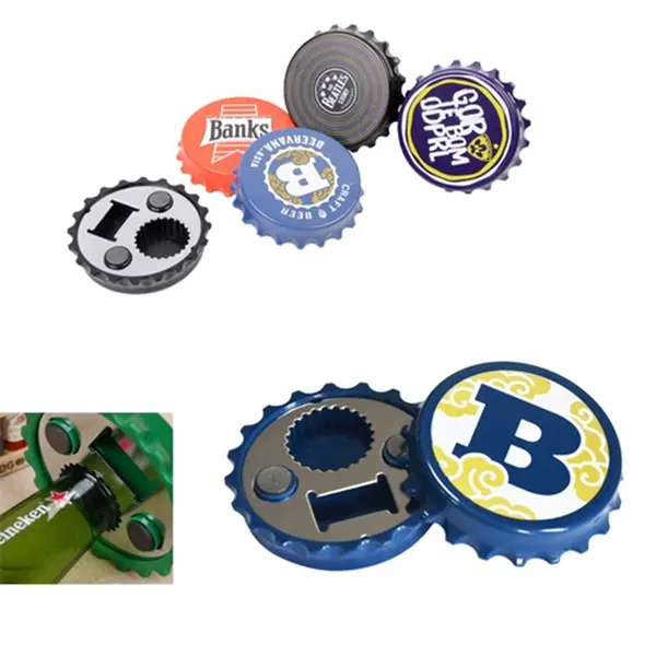 Magnetic Cap Shaped Bottle Opener