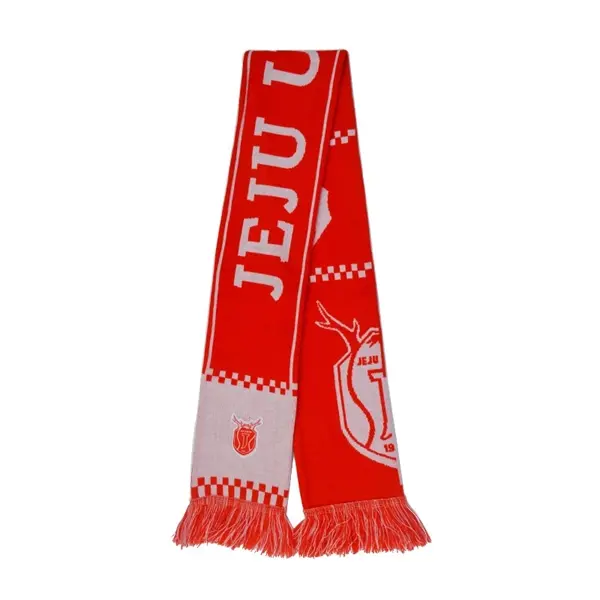 Acrylic knitted Fan Neck Scarf